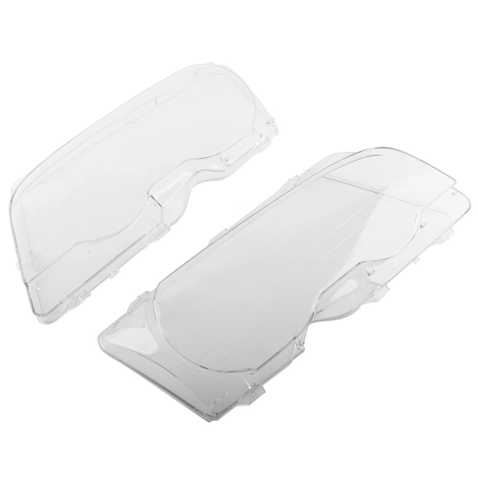 Par de cubiertas de lente de faros para BMW E46 cupé 2 puertas 1999-03 M3 pre-elifting 2001-06 Foto 2 de 4