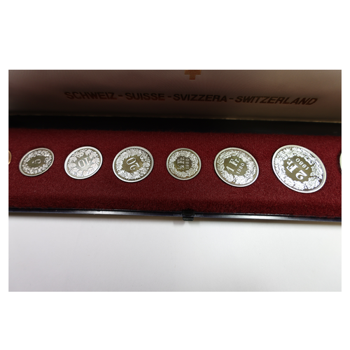 Set 8 monete Svizzera 1980 rame-nichel proof #60168C - Foto 9 di 12