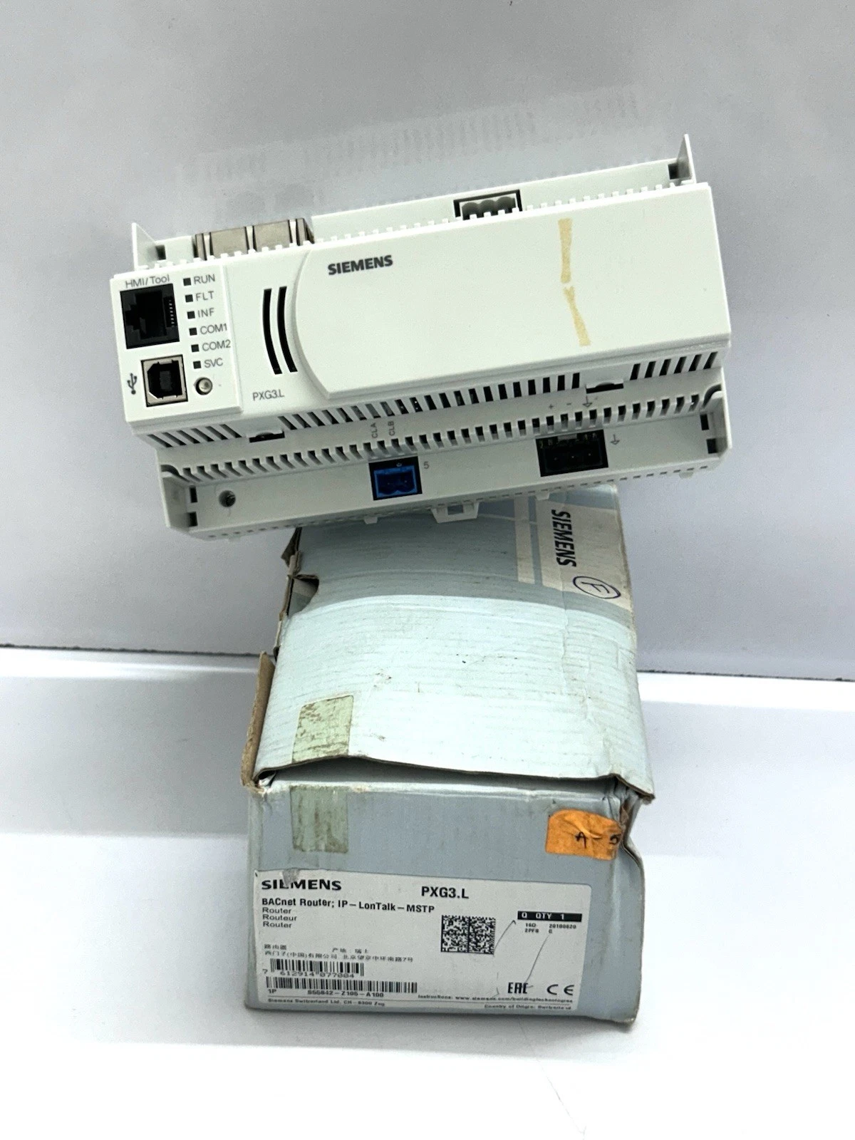SIEMENS PXG3.L New - Surplus Desigo BACnet Router