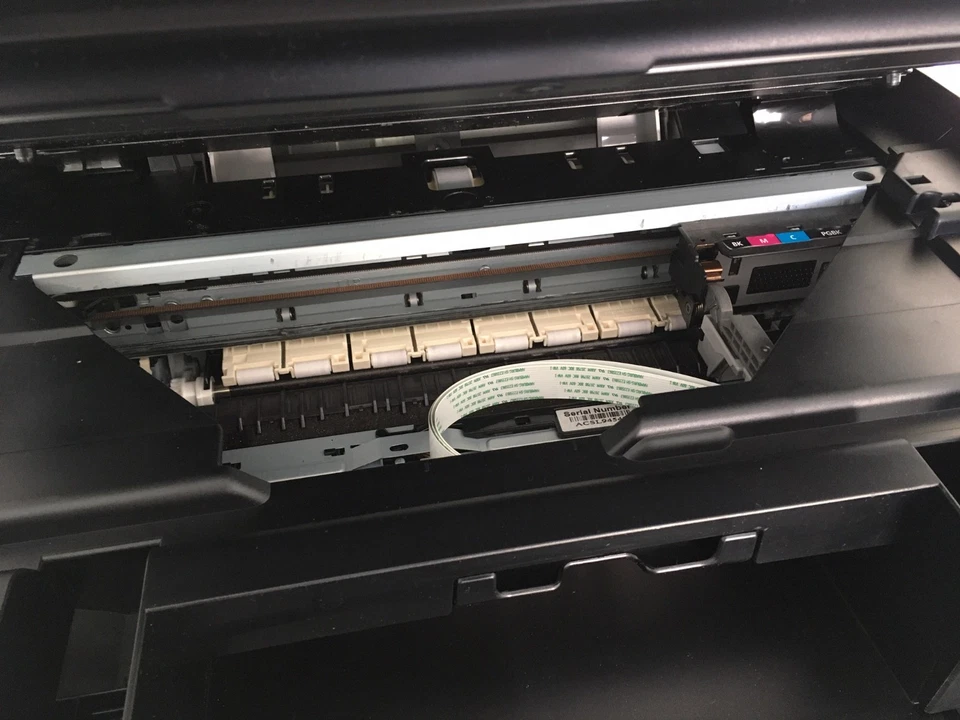 Canon Pixma MG5350 Drucker ohne Druckkopf  + Zubehör gebraucht teilfefekt - Bild 2 von 2