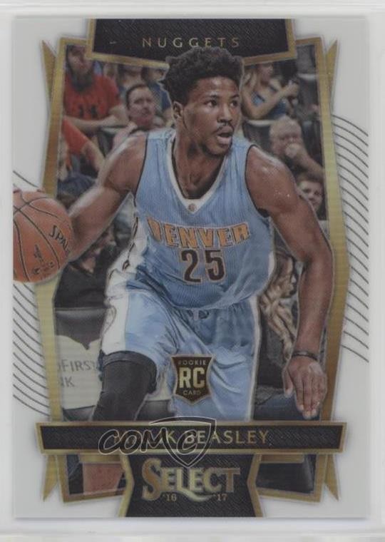 2016 Panini Select Concourse White Prizm 24/149 Malik Beasley #56 Rookie RC 0x4t