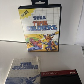 Time Soldiers (Sega Master System, 1988) Complete CIB
