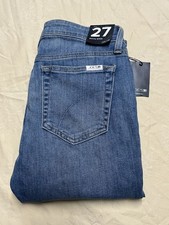 NWT Joe's Ankle Skinny Jeans Blue Raw Hem Womens Size 27x28.5 New with Tags