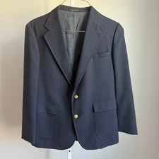 Nordstrom taglia M - L blu navy blazer vintage