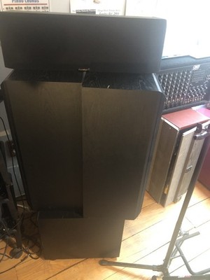 PARADIGM 200 WATT Subwoofer & Amp 4 speakers TOTAL