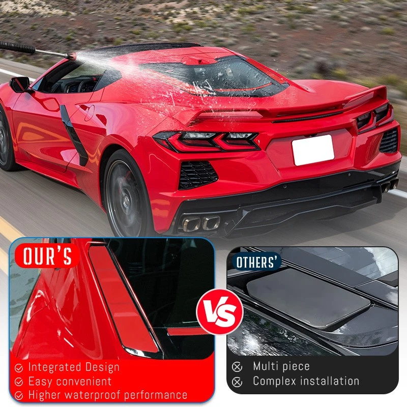 Rear Wash Cover Bay Air Vent Dry Bay Vent Block For Corvette C8 2020~2025 6.2L - Image 3 of 4