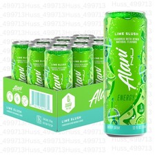 Alani Nu Lime Slush Energy Drink 12 oz NEW Unreleased Flavor 2026 Pack of 12 