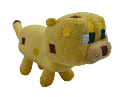 Mojang Minecraft Ocelot Yellow Cat 9'' Plush Stuffed Animal Toy 2014