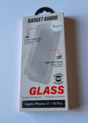 NEW Original Gadget Guard Glass Screen Protector Apple iPhone 17 / 16 Pro SEALED