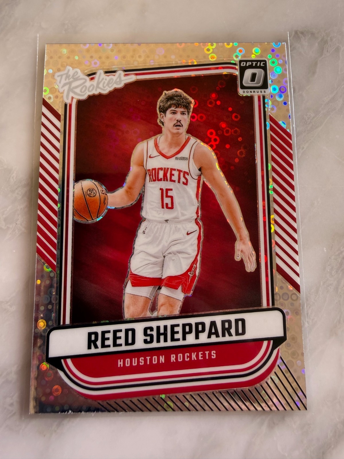 2024-25 Optic Reed Sheppard The Rookies Fast Break