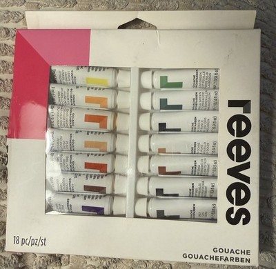 Reeves Gouache Color 24 x 10ml Tube Set New/Sealed