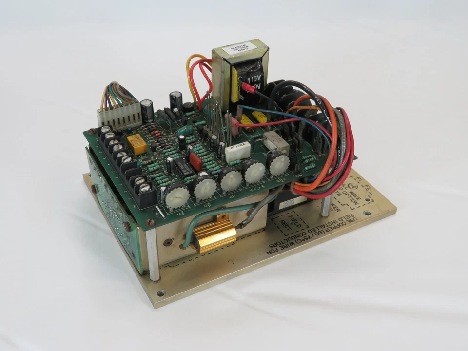 Cleveland Motion Controls MO-02577 DC Drive 1-2HP 90-180VDC MISSING SCREWS USED - Image 2 of 4