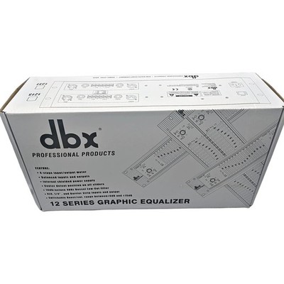 DBX 1231 Dual Channel 31-Band Graphic Equalizer Professional Audio NEW