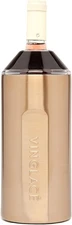 Vinglacé Copper Wine Chiller Portable Champagne SS Metal Insulator Sleeve - New!