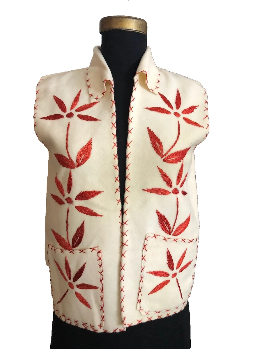 Vest 100% Wool Vintage Coats, Jackets & Vests for Women for sale