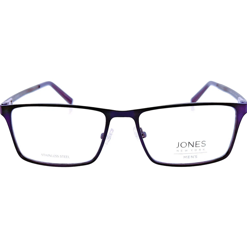 Jones New York VJOM368 Mens Metal Eyeglass Frame Navy 54-17 - Image 3 of 4