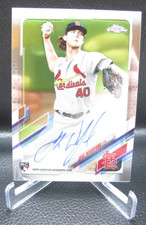 2021 Topps Chrome Jake Woodford Auto Rookie St Louis Baseball Trading Card (A50)