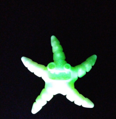 Goofy Starfish Flexi Articulated Figure Glow in dark 5'' 3D Printed Flexi Factory