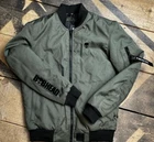 BOBHEAD “Alpha Bomber” Protective Jacket – Green Armoured AAA Rated Motorcycle