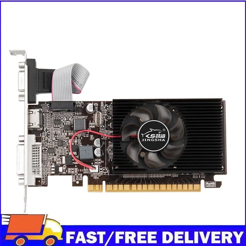 GT610 Video Card 810MHZ DDR3 1GB Gaming Video Card for Computer Desktop Game