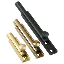 Easy Install Bathroom Slide Bolt Concealed Brass Door Latch Lock With Screws