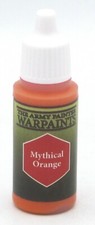 Army Painter WP1442 Mythical Orange 18ml Bottle Warpaints Acrylic Paint Fire