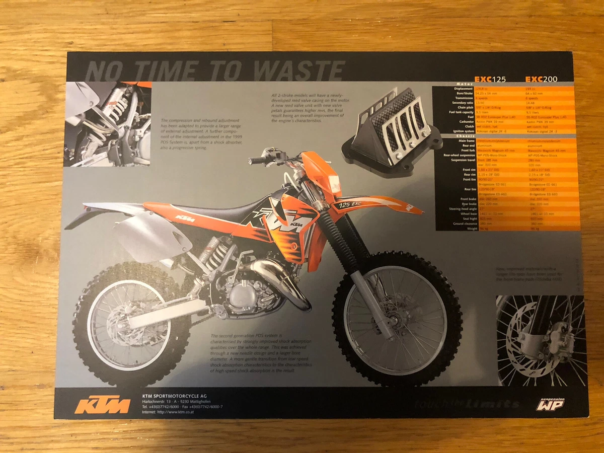 Ktm exc 125 2 stroke deals