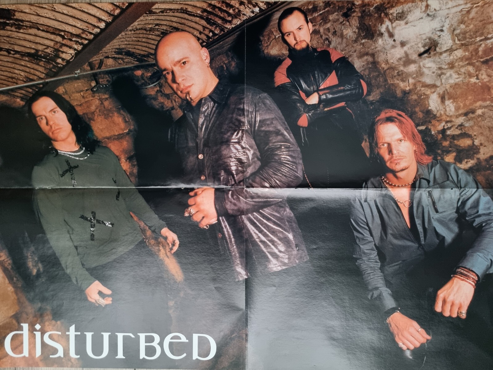 Poster: DISTURBED from 2002 - 22 x 16 in. (55 x 40 cm) - MINT CONDITION ...
