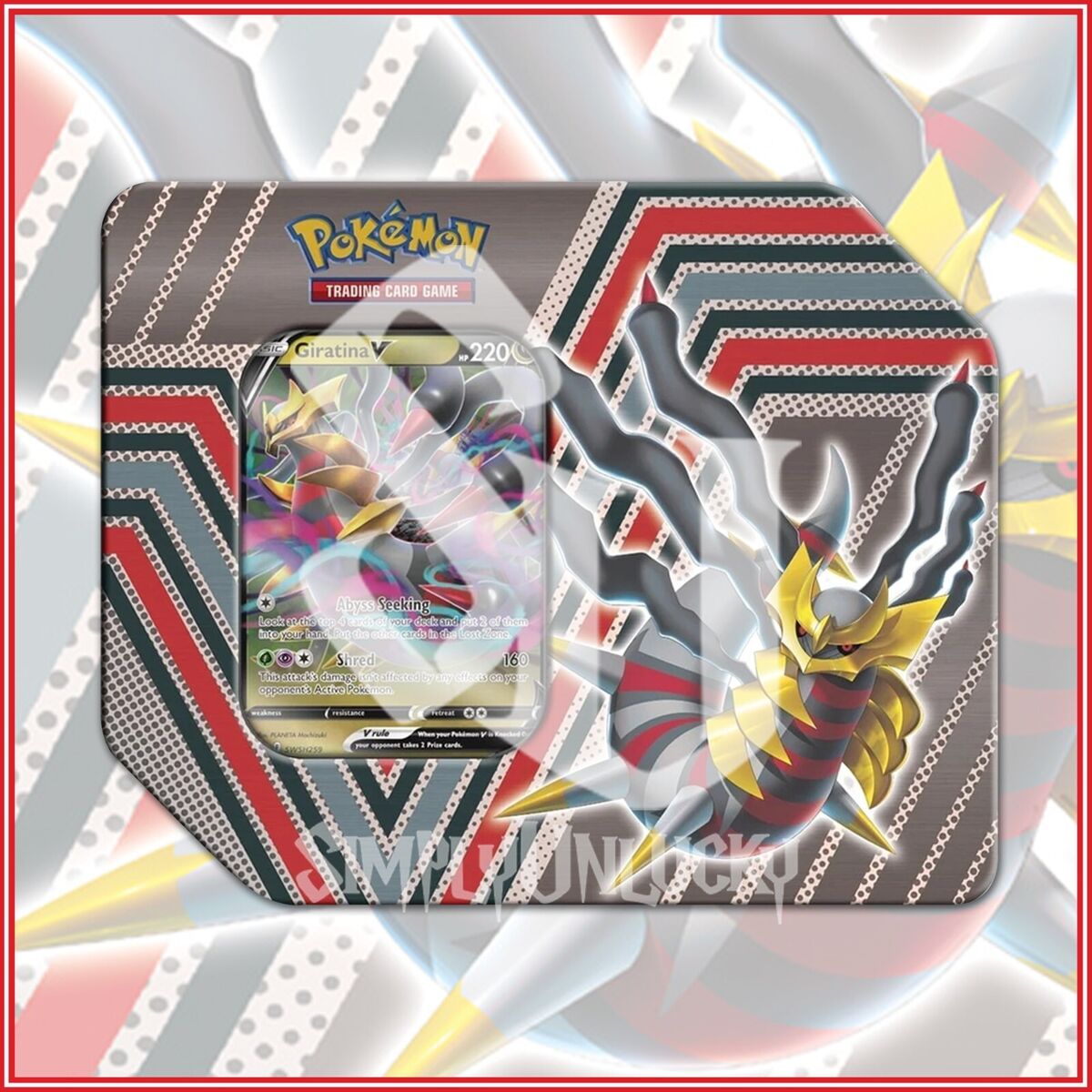 Giratina V Hidden Potential Tin Opening 