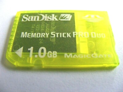 1GB Memory Stick PRO Duo ( 1GB MS PRO Duo ) SanDisk gebraucht