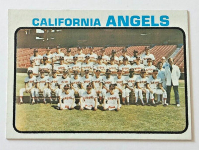 1973 Topps #243 California Angels Team  EXMT+  7414