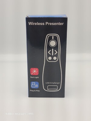 Wireless Presenter,Presentation Remote Control E600