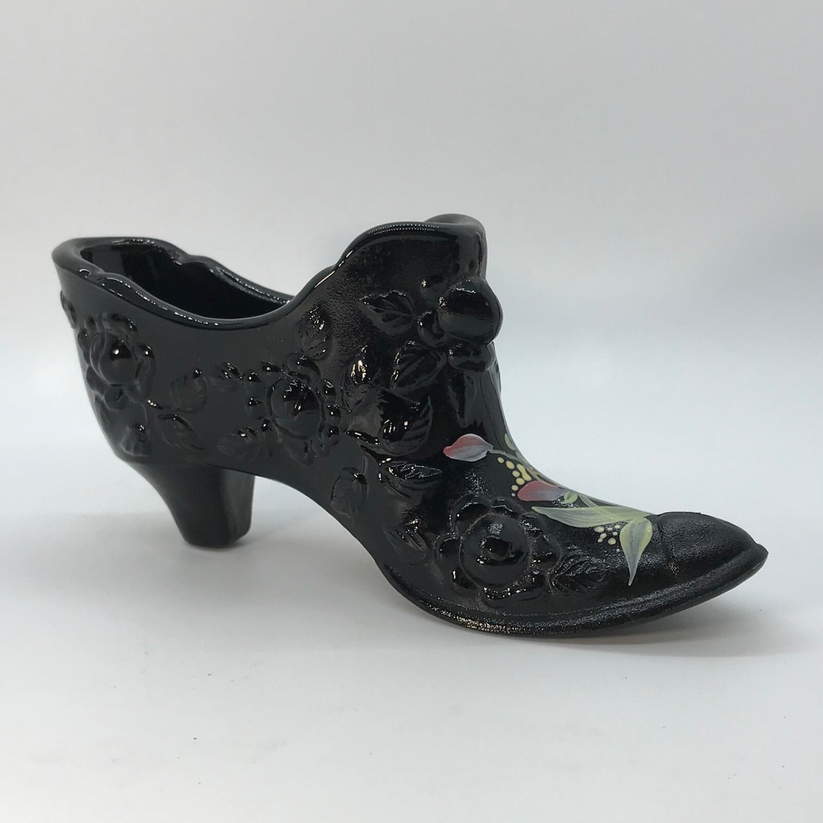 激安通販 Cabbage フェントン Rose ミルクガラスの靴 ペイント付き