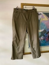 VTG 90s Lauren Ralph Lauren Green Capri Pants Old Money Preppy Size 6