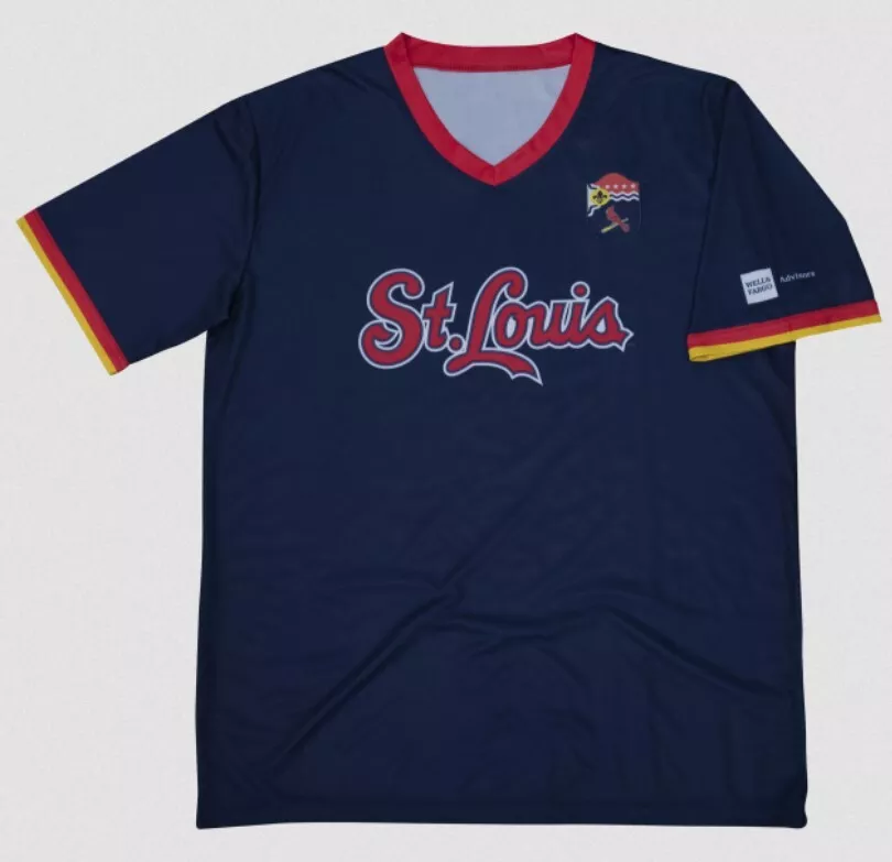 St. Louis Cardinals Soccer style Jersey: 9/17/22 SGA - City SC