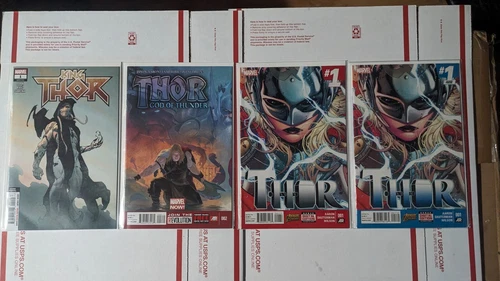 THOR lot of 4 comics all KEYS