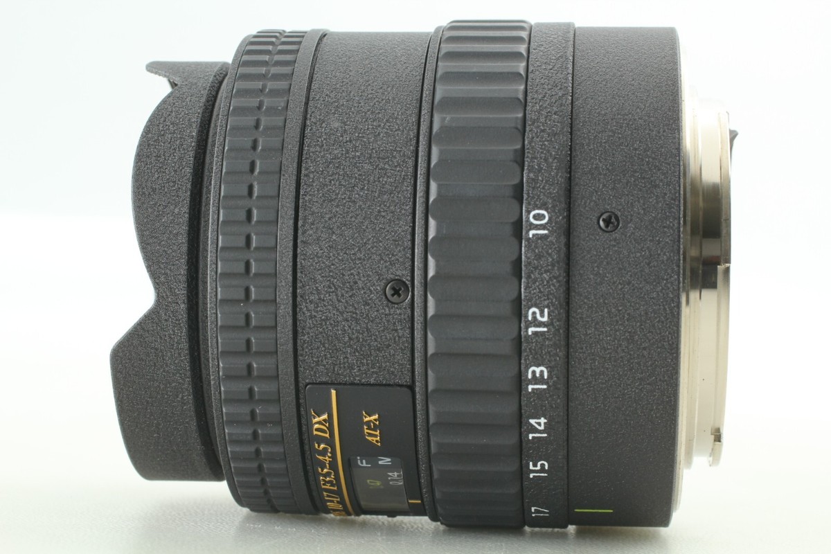 MINT w/Box] Tokina AF 10-17mm f3.5-4.5 AT-X DX Fisheye Lens Canon