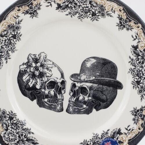 Royal Stafford Party Skulls Set di 4 Scheletri Halloween - Foto 3 di 3