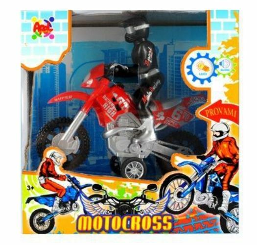 Motocross Con Luci E Suoni Giocattolo Gioco Bambini sar