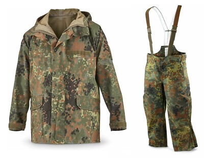 Original Bundeswehr GORE-TEX Nässeschutz Anzug / Jacke / Hose BW Regenanzug