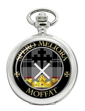 Moffat Scottish Clan Pocket Watch