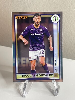 Nicolas Gonzalez 2022-23 Topps Merlin UEFA Champions League UCC UCL #5 Chrome