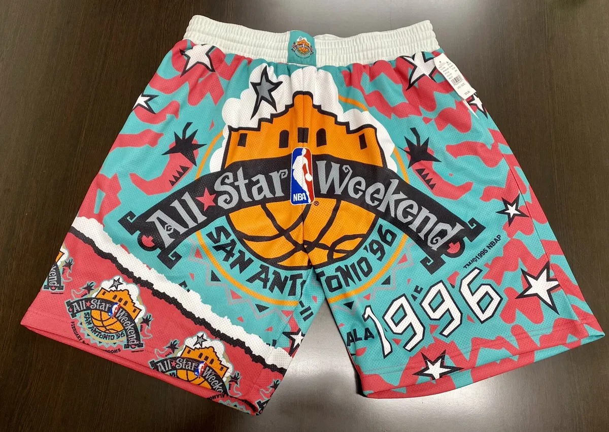 1996 nba all star shorts