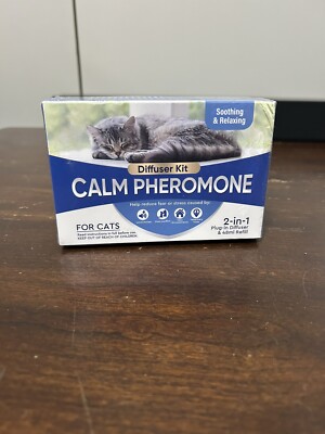 2 In 1 Pack Happy Cat Pheromones Calming & Comfort Diffuser Kit