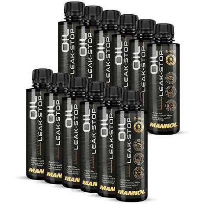 Motoröl Öl 12 x 250 ml Leck Stop MANNOL Dicht Verlust Ölverlust Motordichtmittel
