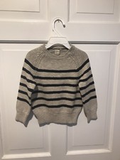 EUC PRE-OWNED TODDLER BOYS CREWCUTS STRIPED SWEATER SZ-2