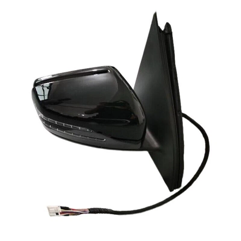 Rear View Mirror Black Right For Mercedes Benz W166 ML166 ML300 ML350 2012 -2015 Foto 3 de 4