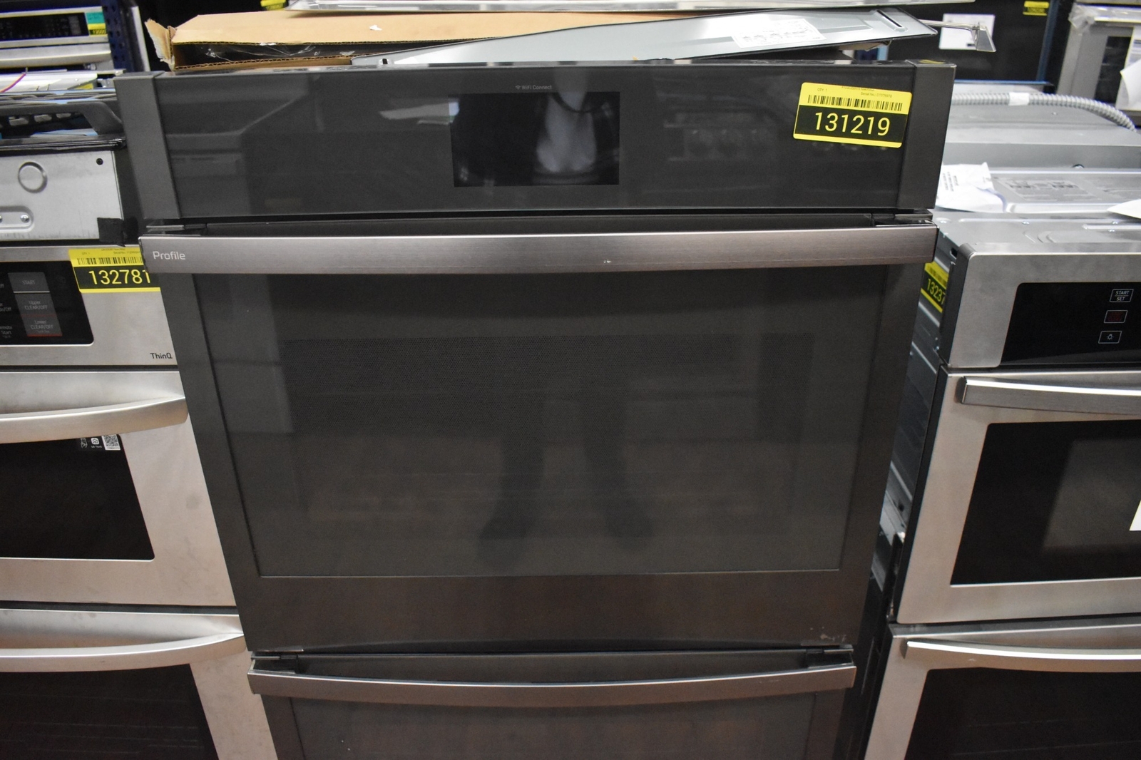 GE Profile PTD9000BNTS 30" Black Stainless Double Wall Oven NOB 131219