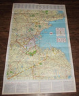 Vintage 1967 Atlantic Boston Massachusetts Gas Station Travel Road Map~BR16 — photo 2