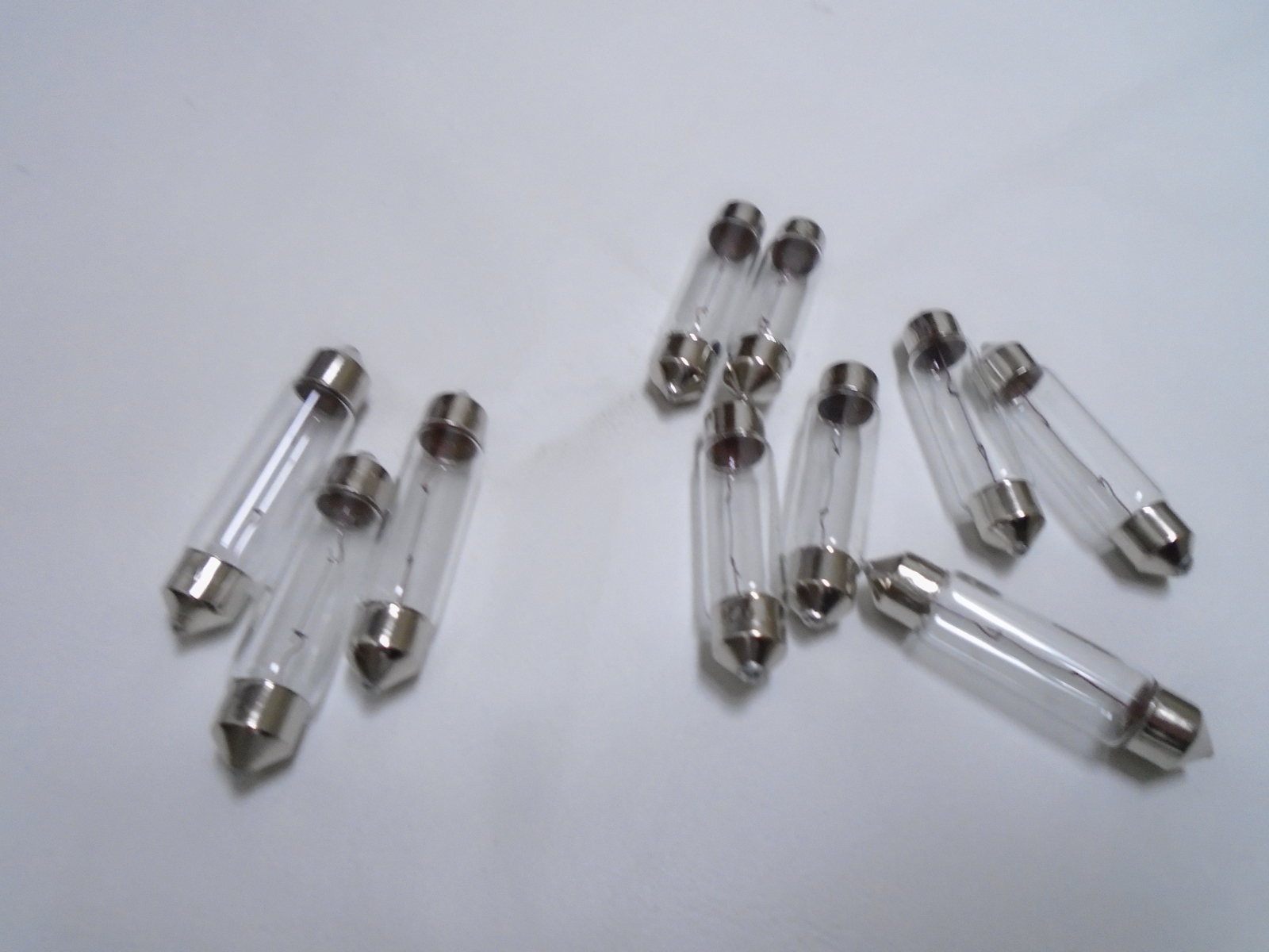 AQUA SIGNAL 902031 FESTOON LIGHT BULB SET OF (10) 12V 10W WHITE MARINE